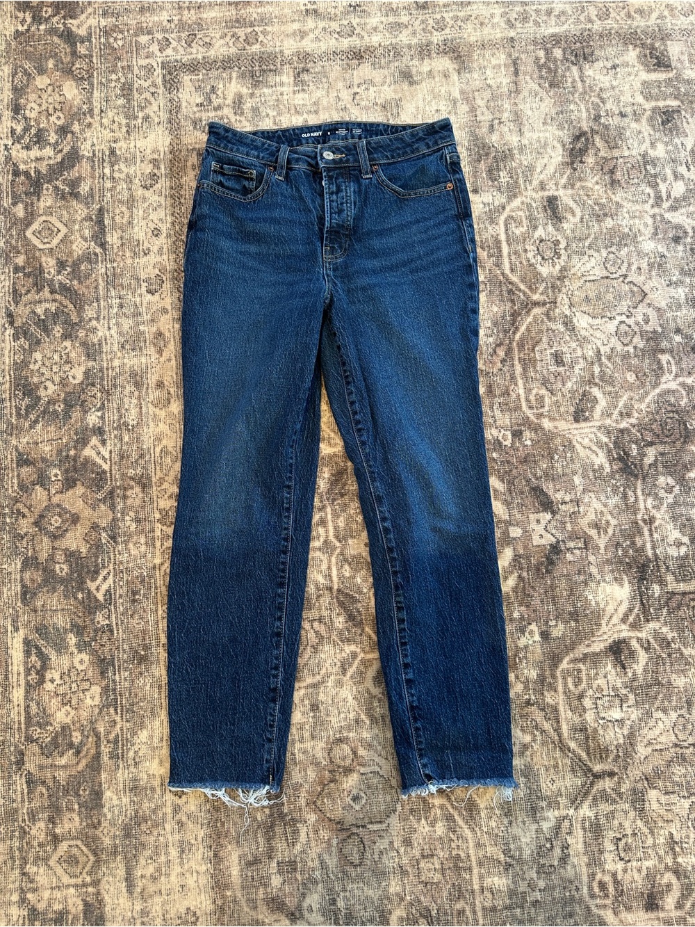 Women's Old Navy High-Rise OG Straight Jeans